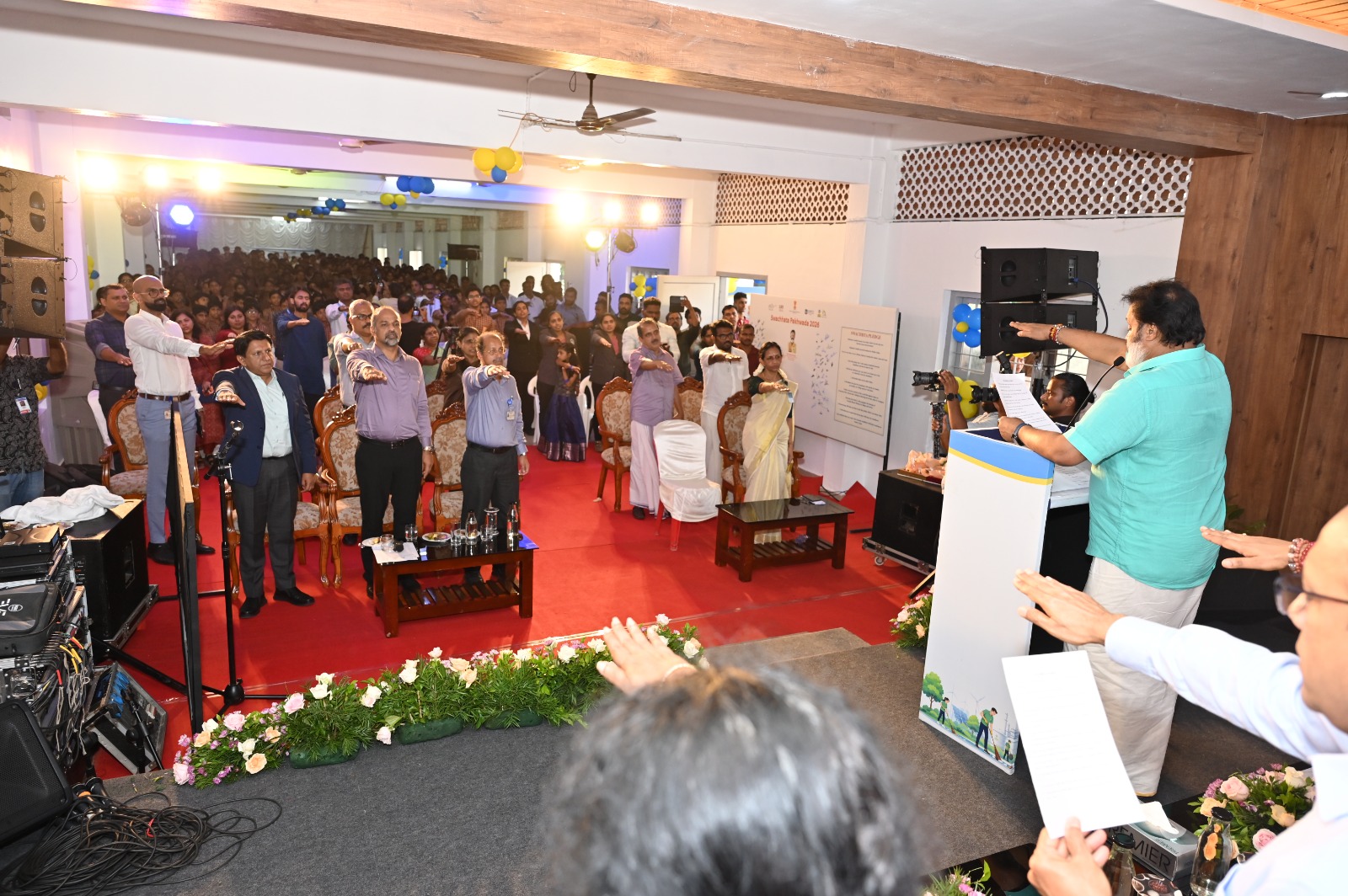 Union Minister of State Suresh Gopi Urges Citizens to Make Cleanliness a Way of Life